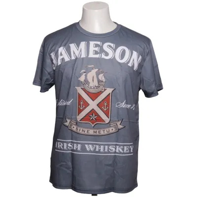 T-shirt (Grijs) van Jameson Elastaan, Polyester
