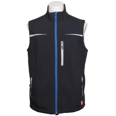 Outdoor vest (Grijs, Blauw) van Engelbert Strauss Polyester