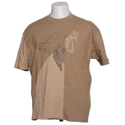 T-shirt (Beige) van Nike Katoen, Polyester