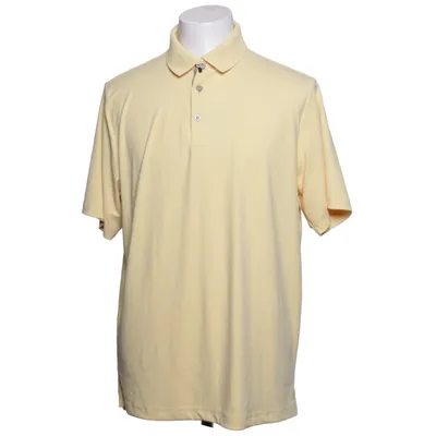 Polo (Jaune) de Ashworth Élasthane, Polyester