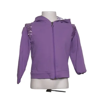 Capuchon sweater (Lila) van A Punto. Katoen, Elastaan, Polyester