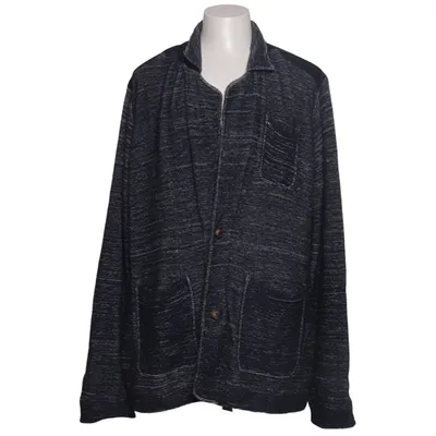 Cardigan (Blue, White) from Arqueonautas