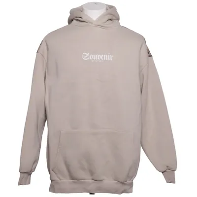 Sweat à capuche (Beige, Marron, Multicolore) de Kleidermafia Coton, Polyester