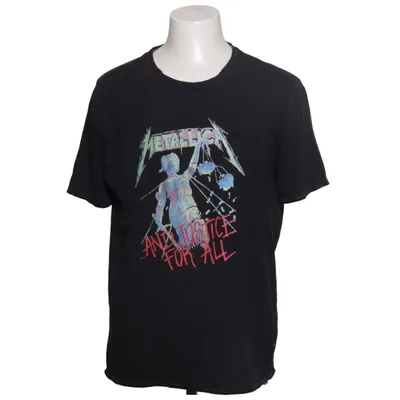 T-shirt (Metallica Life Reg Raw Edge Tee) van Metallica Katoen