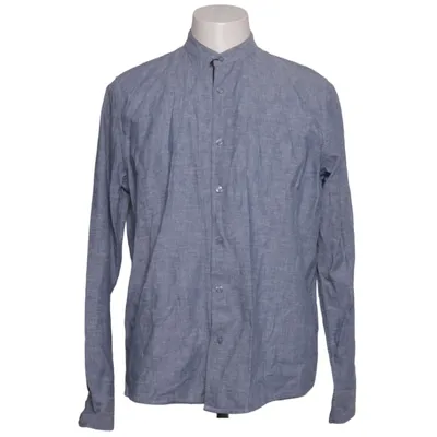 Shirt (Blauw) van Livergy Katoen, Linnen