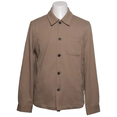 Överskjorta (Beige) från Lindbergh Elastan, Polyester, Viskos