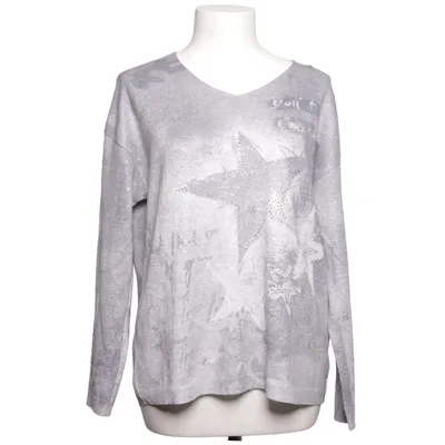 Tröja (Silverfärgad) från Capuccino Polyester, Viskos