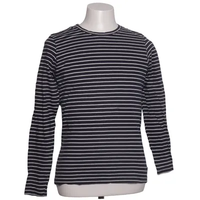 Langærmet t-shirt (Blå, Hvid) fra Jack & Jones Bomuld