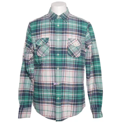 Flannel shirt (Green, Blue, White) from Plectrum by Ben Sherman Cotton