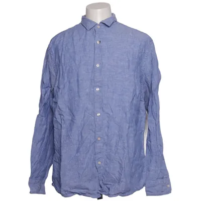 Shirt (Blauw) van Charles Tyrwhitt Linnen