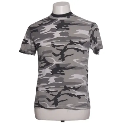 T-shirt (Gris, Noir, Blanc) de Mil-tec Coton