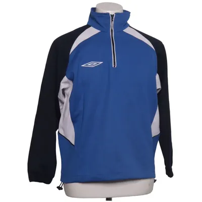 Trainingsjacke (Blau, Schwarz, Weiß) von Umbro Baumwolle, Polyester
