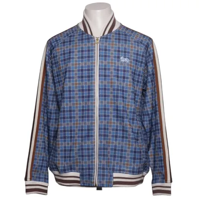 Bomber jacket (Blue, Brown, White) from Lonsdale Elastane, Polyester
