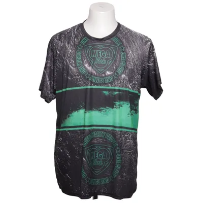 T-shirt (Svart, Grön, Vit) från Mega Park Polyester
