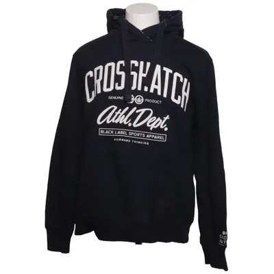 Sweat à capuche (Bleu) de Crosshatch Coton, Polyester