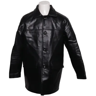 Jacket (Black) from AC Cotton, Polyester, Polyurethane