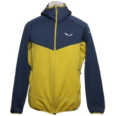 Fleecejacka (Blå, Gul, Vit) från Salewa Elastan, Polyester