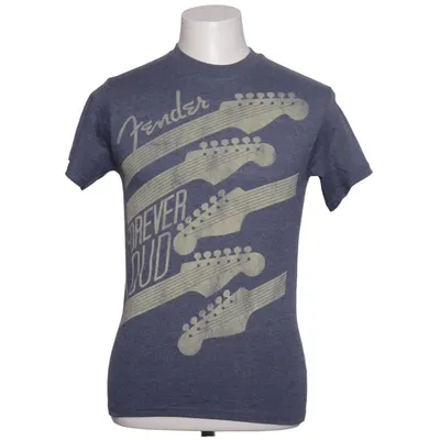 T-shirt (Blå) från Fender Bomull, Polyester