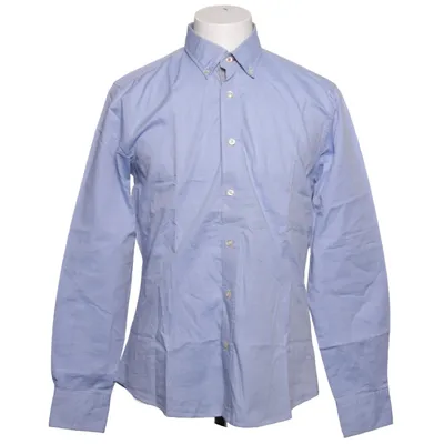 Overhemd (Blauw) van Hackett London Katoen