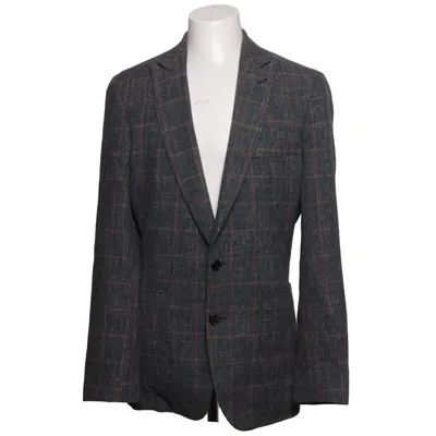 Blazer (Gray, Brown) from Dolzer Cotton, Linen, Wool