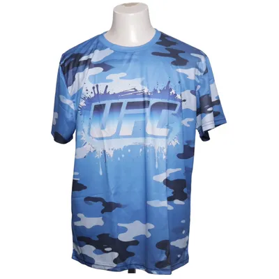 T-shirt (Bleu, Noir, Blanc) de UFC Polyester