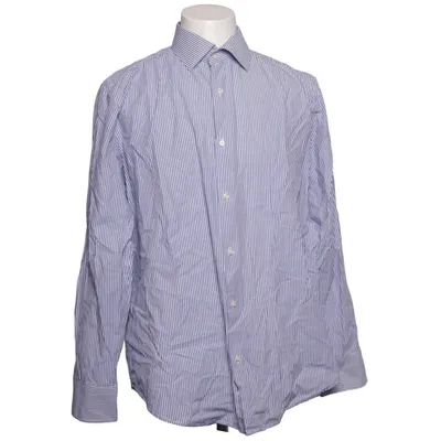 Chemise (Bleu, Blanc) de Dan John Coton