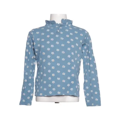 Long sleeve T-shirt (Blue, White) from Petit Bateau Cotton