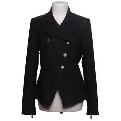 Kavaj (Leather Combi Blazer) från Costes Elastan, Polyester, Polyuretan, Viskos