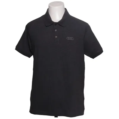 Polo shirt (Gray) from Audi Cotton, Elastane, Polyester