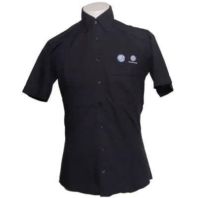 Short sleeve shirt (Black) from Volkswagen Cotton