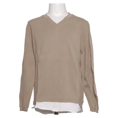 Pullover (Beige, Hvid) fra Paolo Pecora Bomuld
