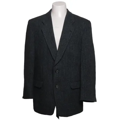 Blazer (Blue, Gray) from Harris Tweed Wool