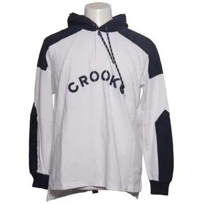 Kapuzenpullover (Blau, Weiß) von Crooks & Castles Baumwolle