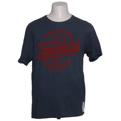 T-shirt (Blå, Röd) från Crosshatch Bomull