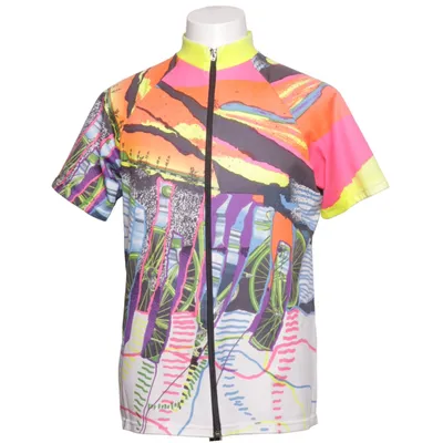 Bicycle shirt (Multicolored) from Santini Polyamide, Polyester