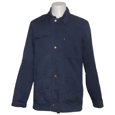 Arbejdsjakke (Blå) fra Levi Strauss & Co Bomuld, Polyester