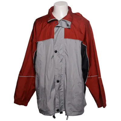 Rain jacket (Red, Black, Gray, Multicolored) from MultiTex Polyester