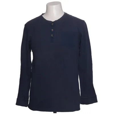 Henley shirt (Blauw) van Man by Tchibo Katoen