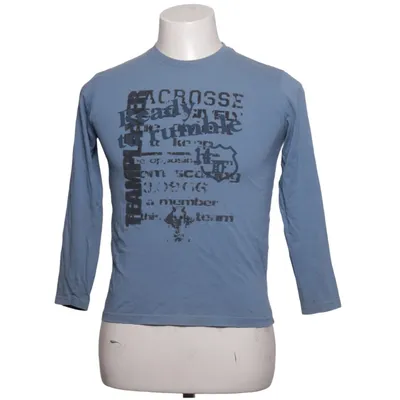 Langærmet t-shirt (Blå) fra Review Fourteen
