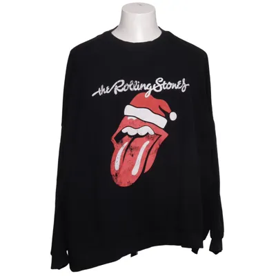 Sweatshirt (Black, Red, White) from The Rolling Stones Cotton, Polyester
