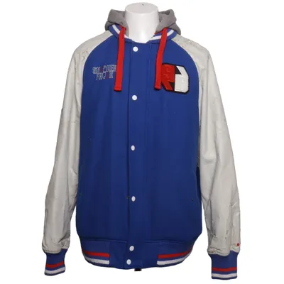 Veste universitaire (Bleu, Blanc, Multicolore) de Sneaker Freak Coton, Polyester, Polyuréthane, Laine