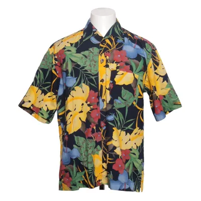 Short sleeve shirt (Blue, Yellow, Multicolored) from Olymp