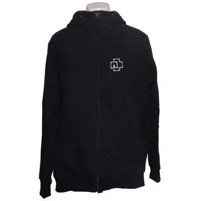 Capuchon sweater (Zwart) van Rammstein Katoen, Polyester