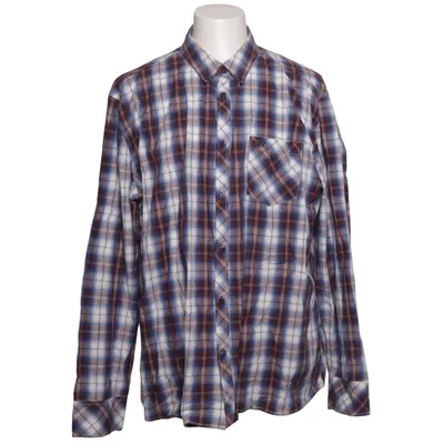 Chemise en flanelle (Bleu, Blanc, Rouge) de Mustang True Denim Coton