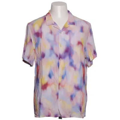 Kortærmet skjorte (Blå, Lilla, Gul) fra Jules Viscose