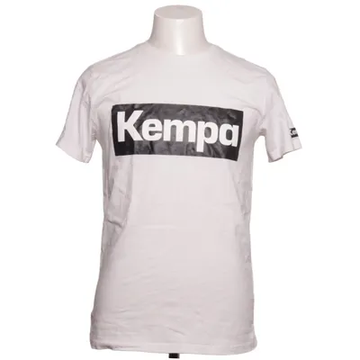 T-shirt (Wit, Zwart) van Kempa Katoen