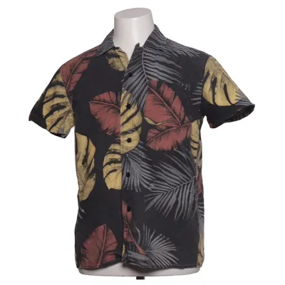 Chemise à manches courtes (Noir, Multicolore) de Deus Ex Machina Coton, Viscose