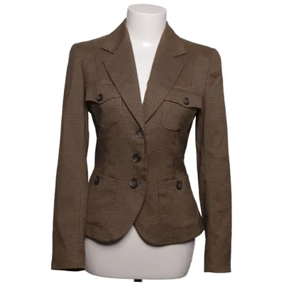 Blazer (Brown, Black) from Eclipse Elastane, Polyamide, Wool