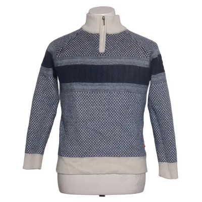 Lusekofte (Blue, White) from Jotunheim Acrylic, Merino wool