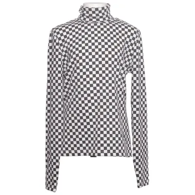 Turtleneck (Black, White) from Groggy Elastane, Polyester, Viscose